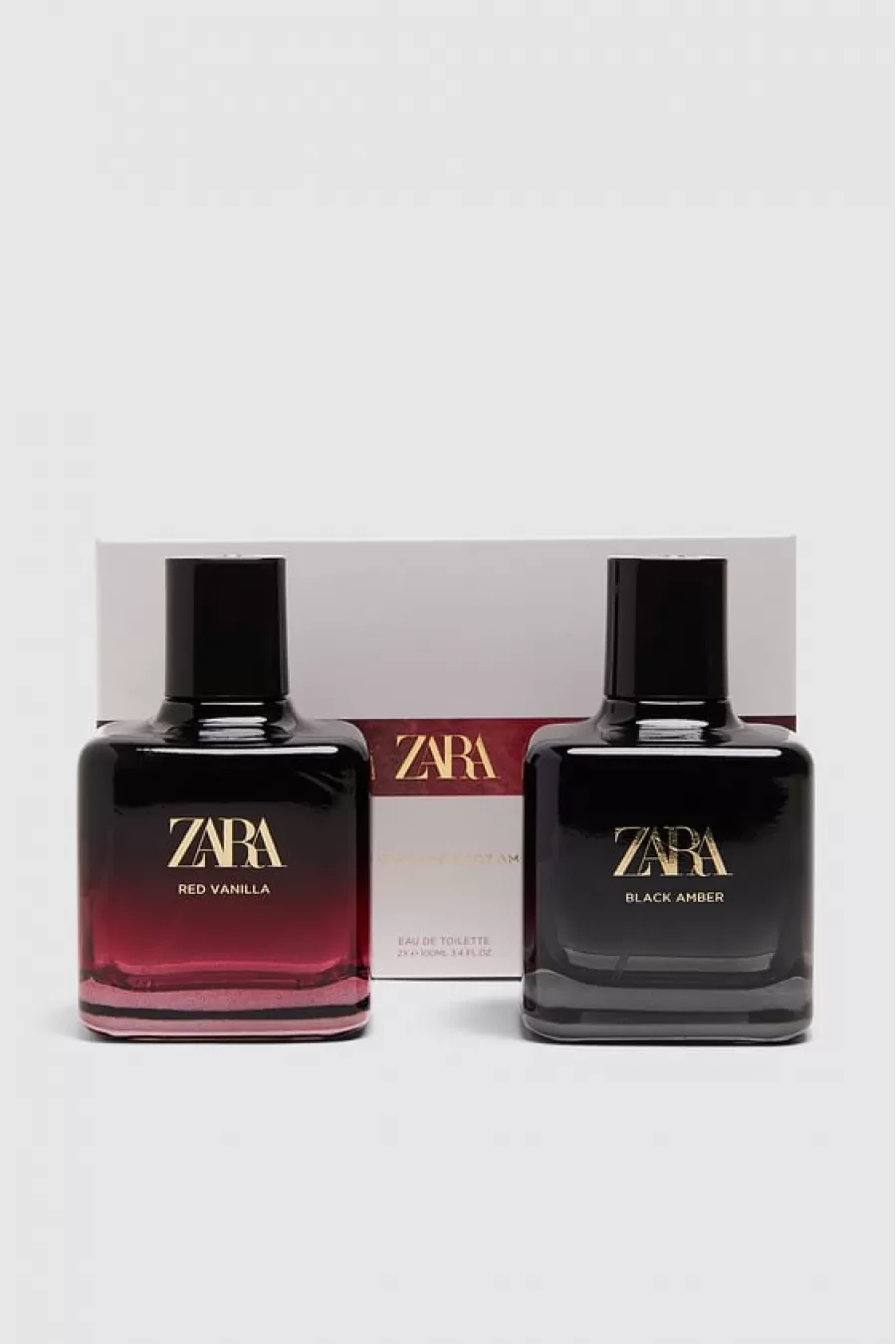 Red Vanilla+Black Amber زارا ZARA عطر  دو قلو زنانه