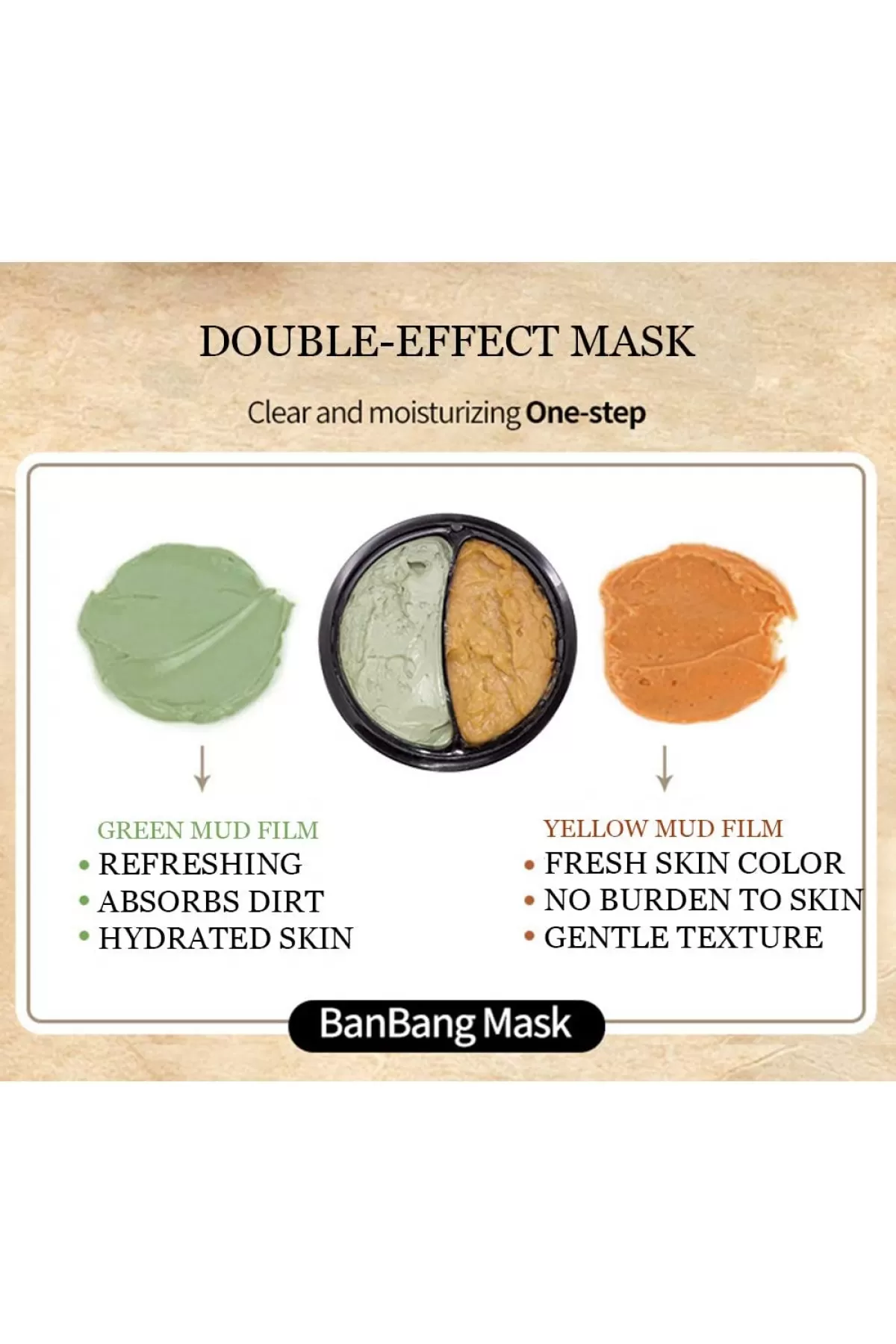 تقویت کننده و پاکسازی پوست بیوآکوآ BIOAQUA ماسک پاکسازی دوقلو