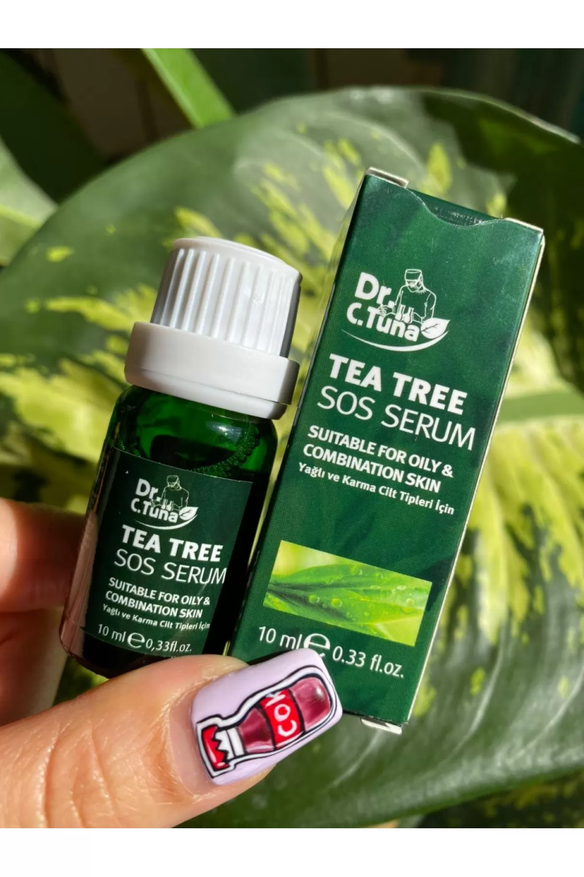 درمان کننده فوری جوش کاهش التهاب جوش فارماسی Farmasi قطره ضدجوش فوری درخت چای