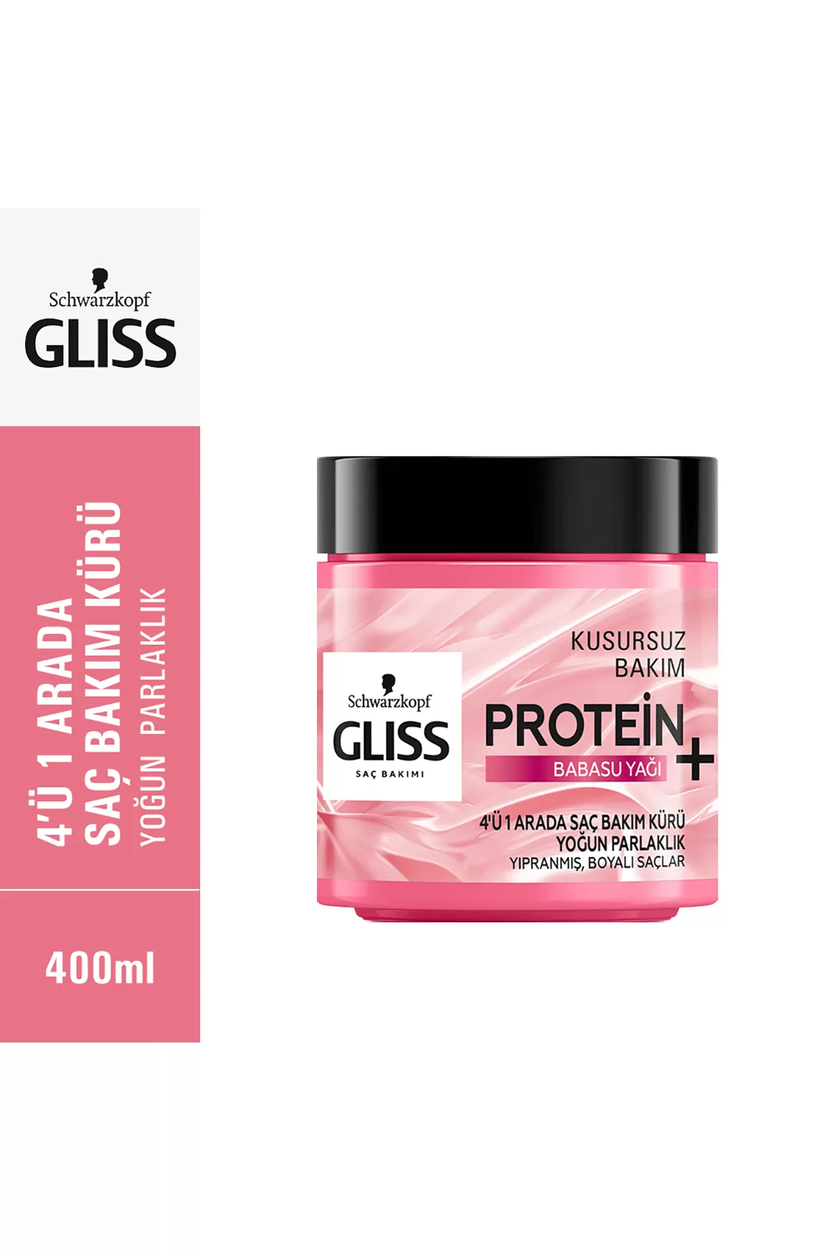 حاوی روغن بادام هم نرم کننده هم ماسک مو هم کرم مو گلیس GLISS ماسک پروتئینه ۴ کاره