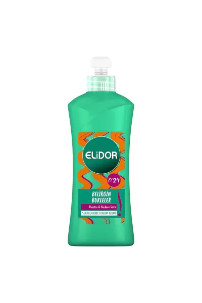 حاوی شیر بادام و پروتئین الاستین مناسب برای موهای فر الیدور ELiDOR کرم مو