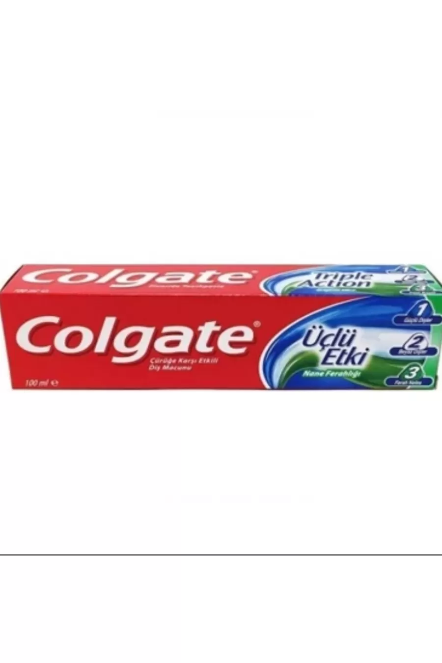 تقویت کننده و سفید کننده و با طراوت کننده بزرگ و خانواده کلگیت Colgate خمیر دندان ۳ کاره