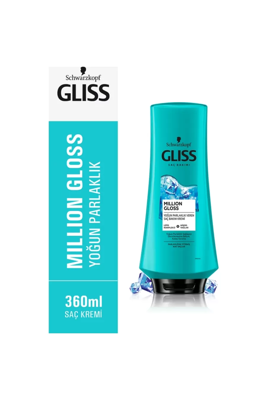 حاوی لیپیدها و روغن های ریز درخشان کننده موهای مات گلیس GLISS نرم کننده و درخشان کننده