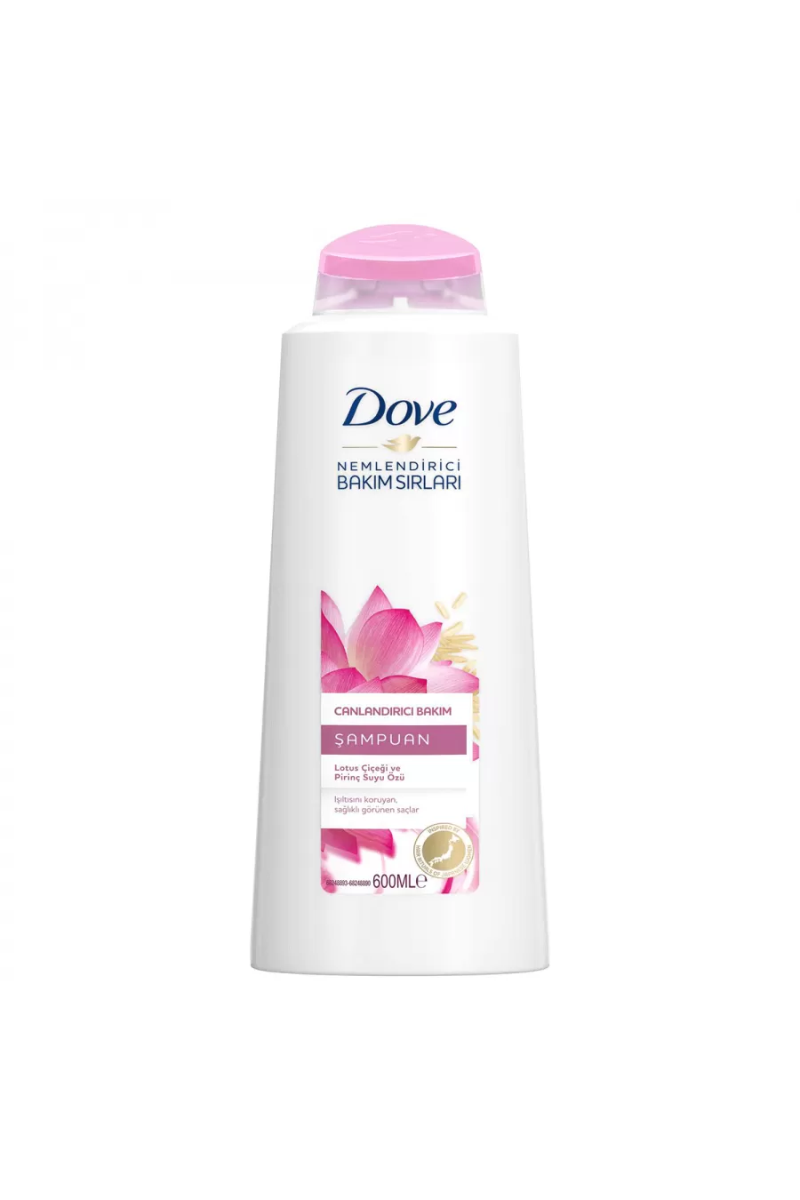 حاوی عصاره گل نیلوفر  و برنج درخشان کننده و تقویت ریشه مو داو Dove شامپو تقویت کننده ریشه مو