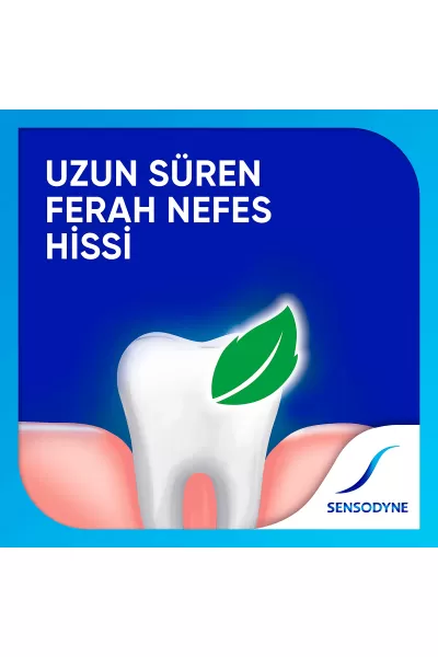از بین بردن پلاک دندان محافظت کننده از لثه ها حاوی فلوراید  Extra Fresh سنسوداین SENSODYNE خمیر دندان