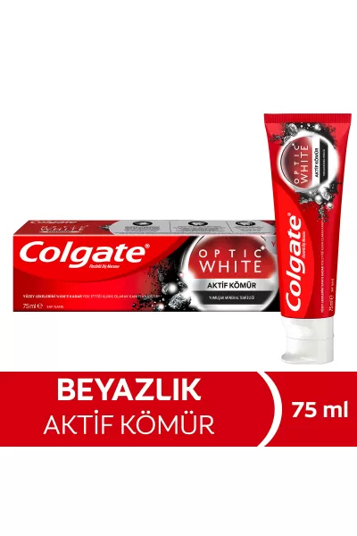 سفید کننده حاوی ذغال فعال و ذرات معدنی کلگیت Colgate خمیر دندان ذغال