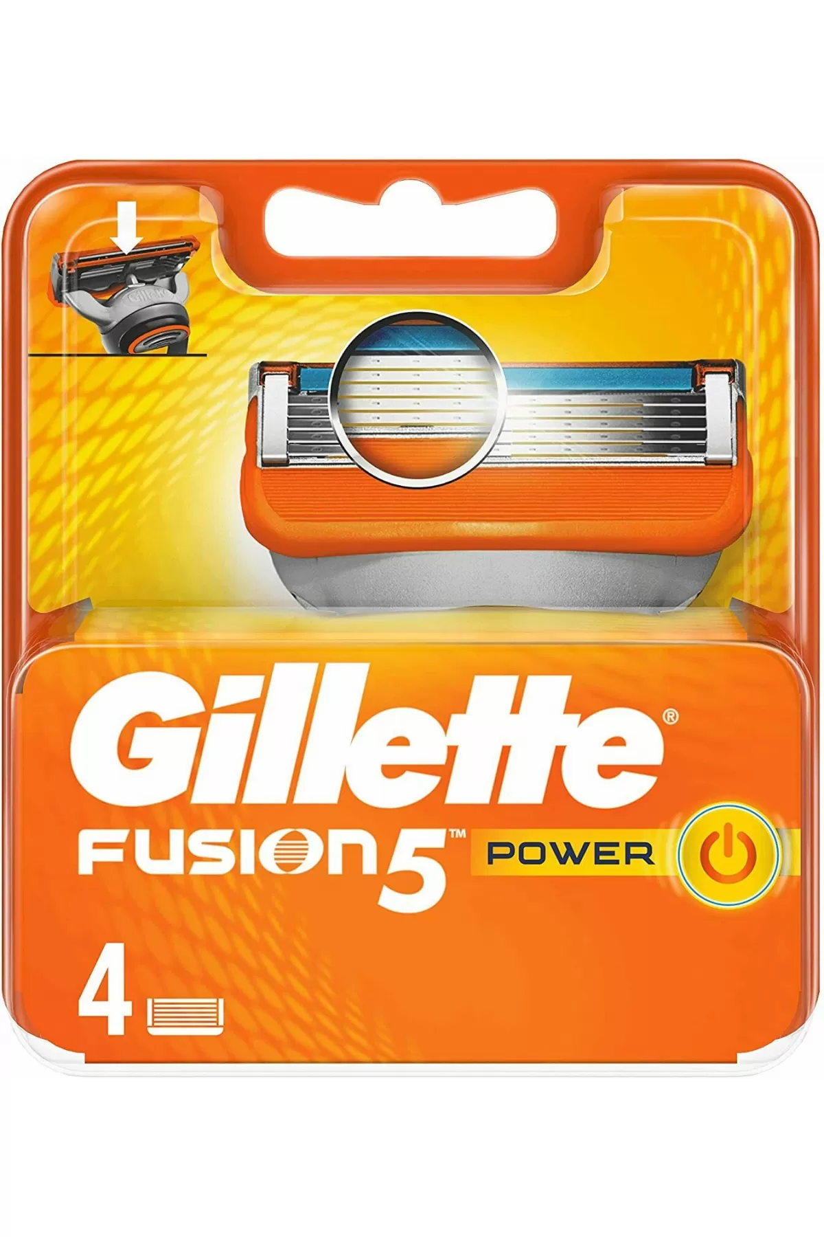 ژیلت Gillette یدک ۴ تایی ژیلت Fusion 5 Power