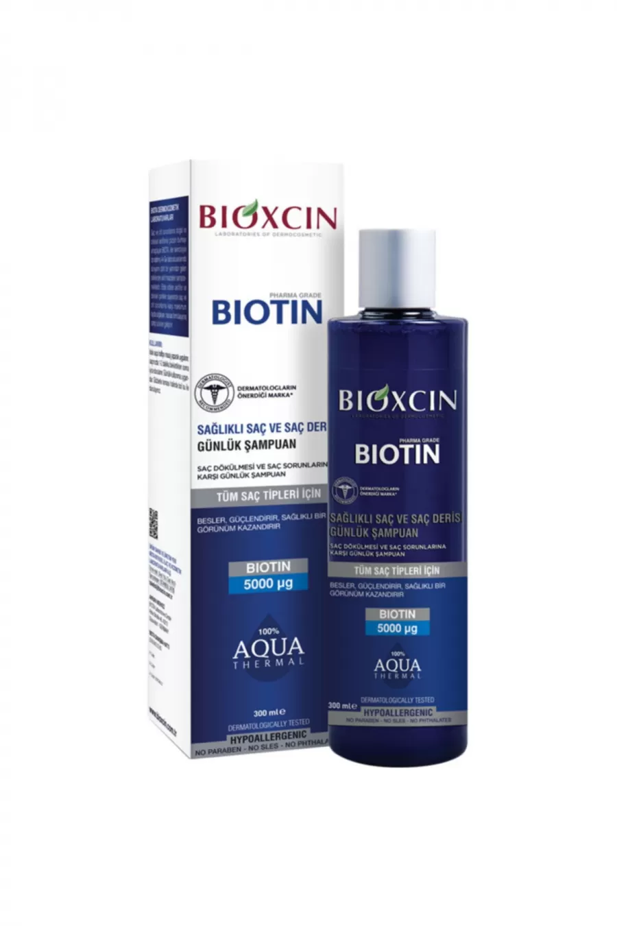 ضد ریزش مو تقویت کننده ریشه و ضخیم کننده مو محرک رشد مو بیوکسین BIOXCIN شامپو بیوتین