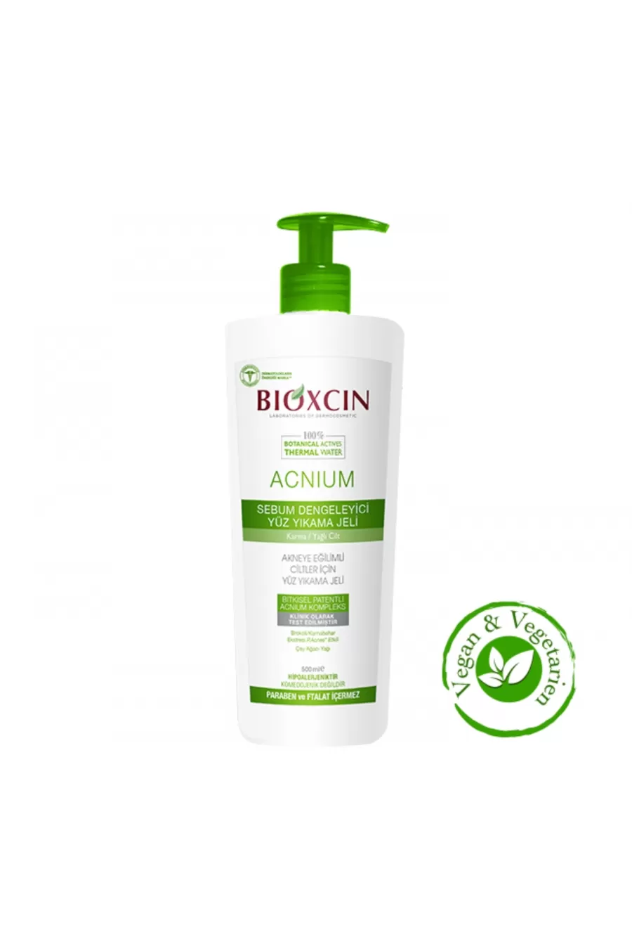 مخصوص پوست های چرب و جوش دار و مختلط ۴۰۰ میل بیوکسین BIOXCIN ژل شست و شوی صورت درخت چای