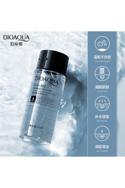 پاکسازی عمیق پوست بدون چربی بیوآکوآ BIOAQUA پاک کننده آرایش آمینو اسید